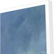 Wetland Blue and Green and White Framed Art