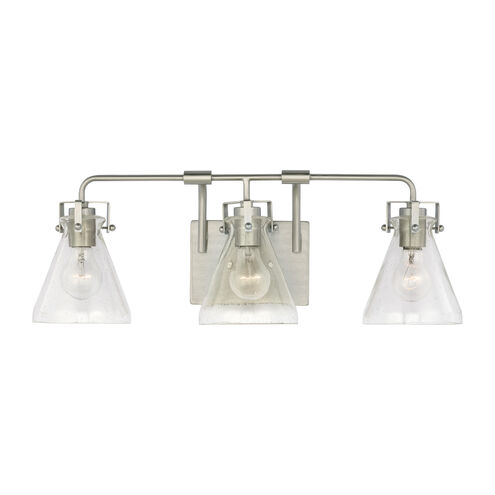 Jaden 3 Light 24 inch Brushed Nickel Bath Vanity Wall Sconce Wall Light