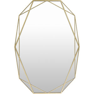 Huntley 39.37 X 27.56 inch Gold Mirror, Large