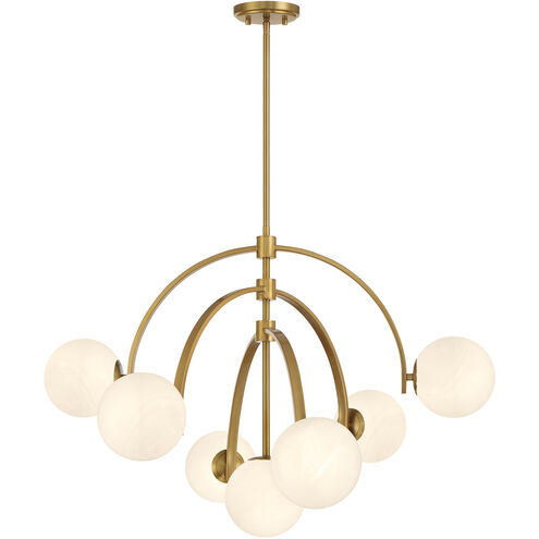 Marias 7 Light 32 inch Warm Brass Chandelier Ceiling Light