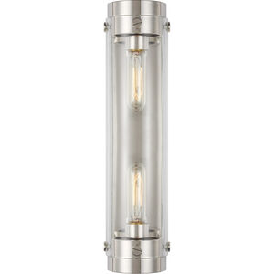 C&M by Chapman & Myers Garrett 2 Light 4.00 inch Bathroom Vanity Light