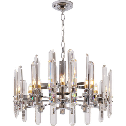 Canada 12 Light 26 inch Chrome Chandelier Ceiling Light