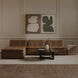 Joel 42 X 42 inch Dark Brown Coffee Table