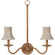 Bell Whitewash 5.5 inch Chandelier Shade, Suzanne Duin Collection