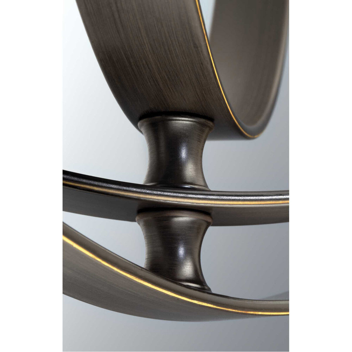 Equinox 6 Light 28 inch Antique Bronze Foyer Pendant Ceiling Light