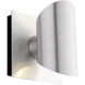 Caliber LED 6 inch Brushed Aluminum Outdoor Wall Sconce