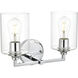 Mayson 2 Light 14 inch Chrome Bath Sconce Wall Light