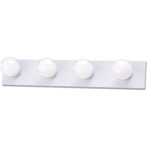 Vanity Strips 4 Light 24 inch Matte White Vanity Light Wall Light