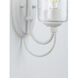 Bowman 1 Light 5 inch Cottage White Bath Vanity Wall Light