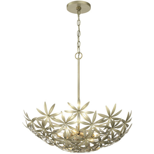 Flower Child 4 Light 21 inch Ambry Gold Pendant Ceiling Light