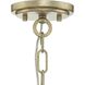 Chevall 3 Light 17 inch Gilded Silver Pendant Ceiling Light, Design Series
