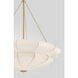 Coppell 3 Light 28 inch Warm Brass Pendant Ceiling Light