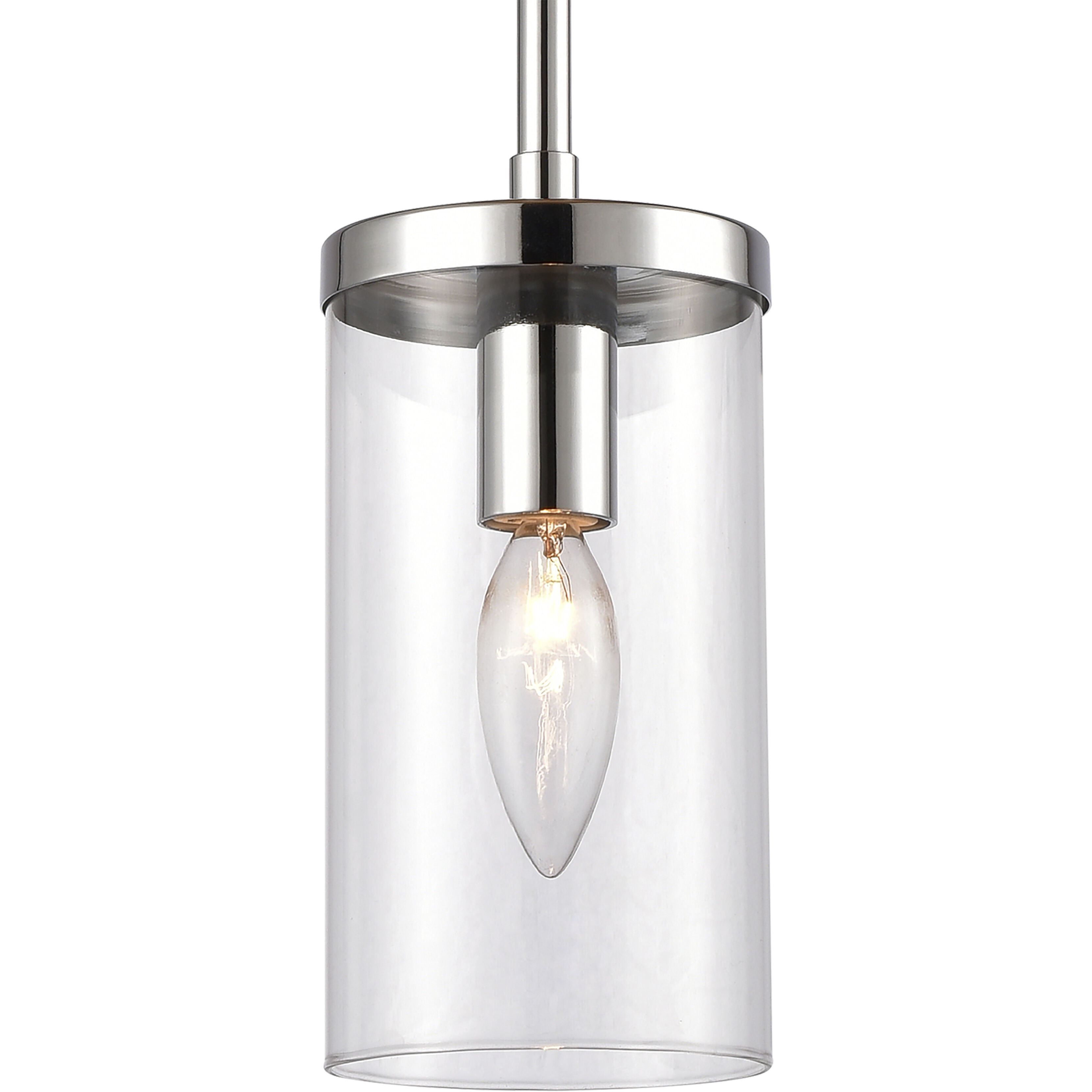 Oakland 1 Light 4 inch Chrome Mini Pendant Ceiling Light