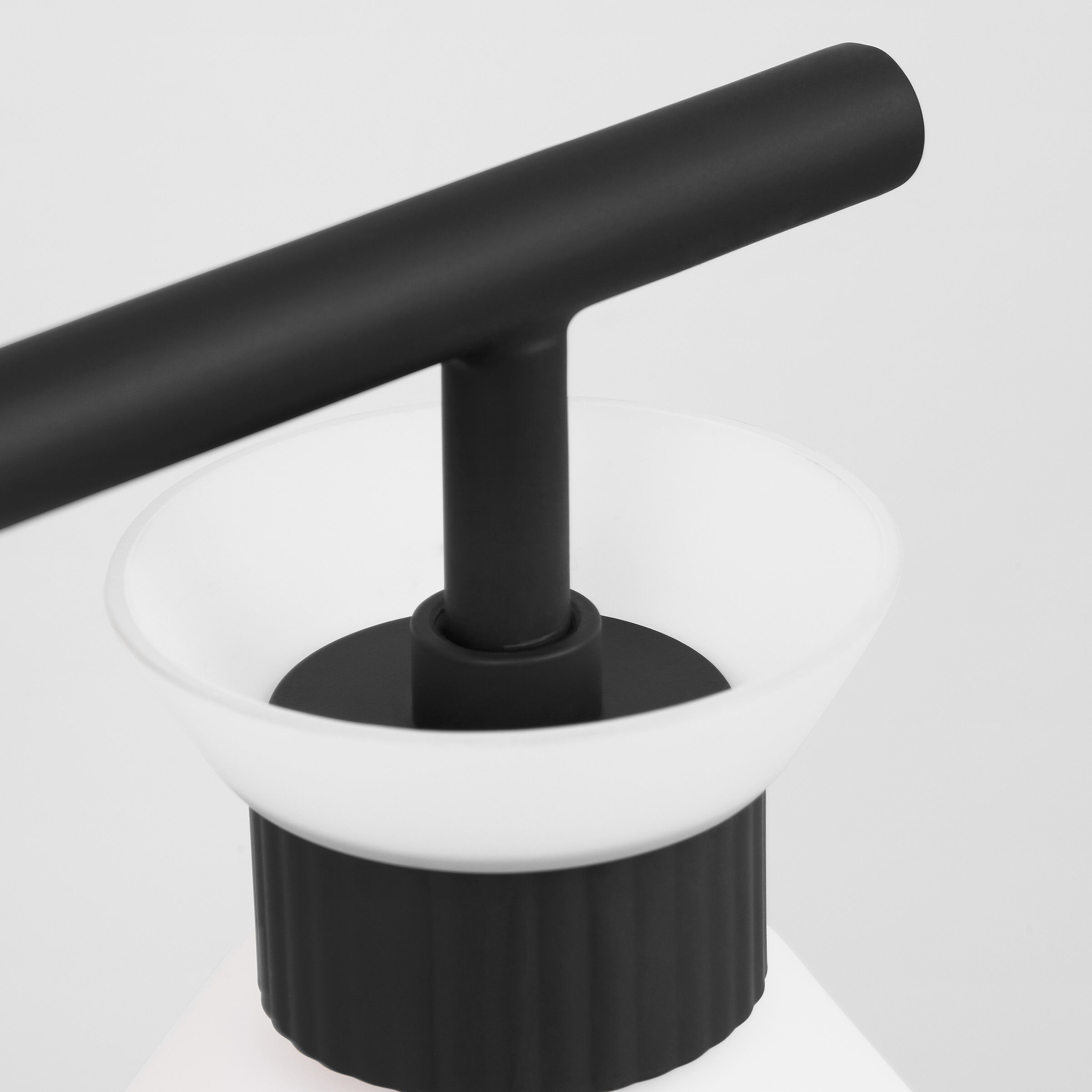 Drew & Jonathan Belcarra 2 Light 17.25 inch Midnight Black Wall Bath Fixture Wall Light