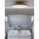 Skye LED 19 inch Satin Brass Flush Mount Ceiling Light
