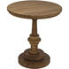 Comodo 28 X 25 inch Gold Teak Side Table