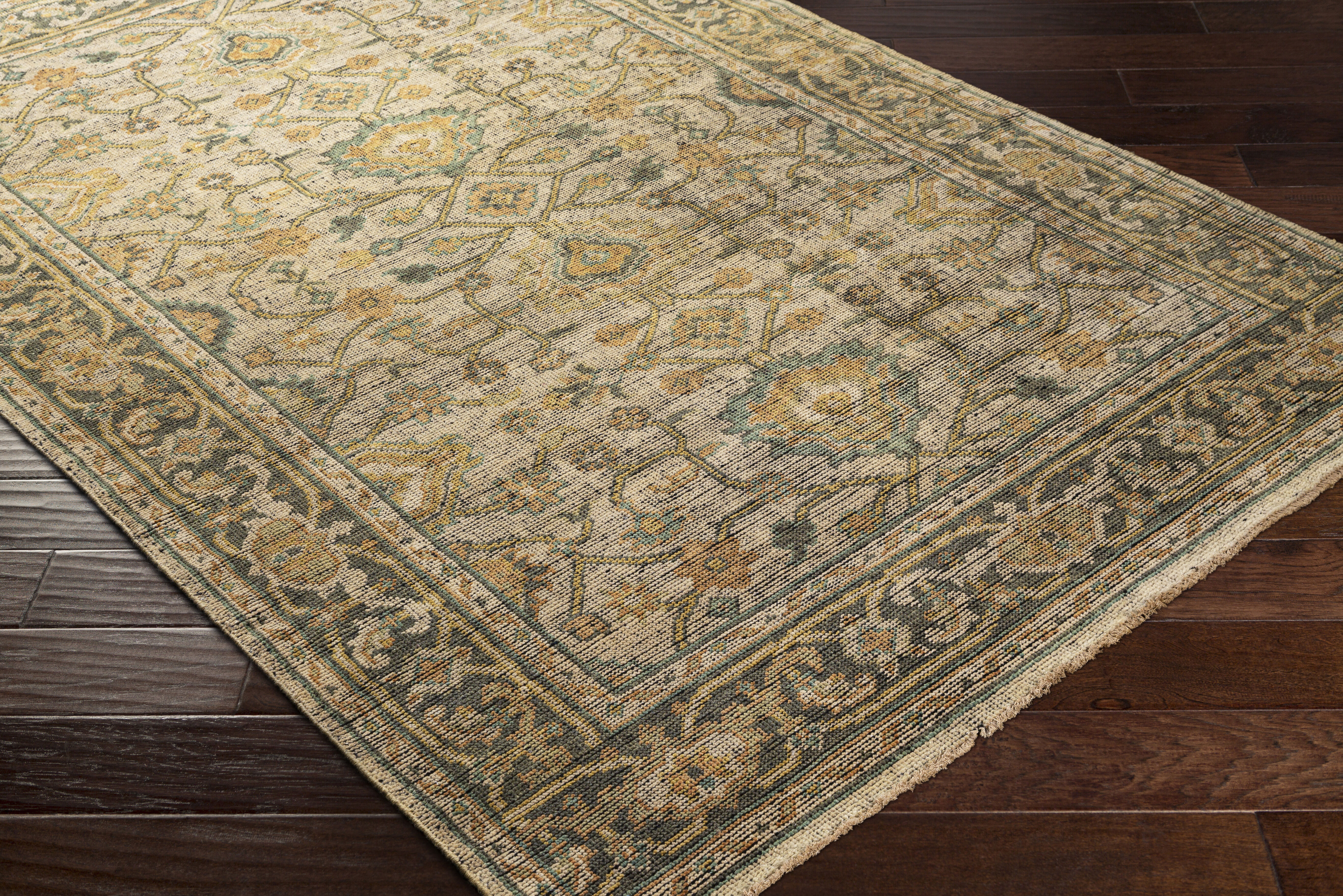Reign 108 X 72 inch Tan Rug in 6 X 9, Rectangle