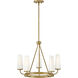 Selma 5 Light 24 inch Gold Chandelier Ceiling Light