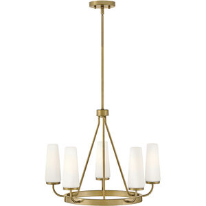 Selma 5 Light 24 inch Gold Chandelier Ceiling Light