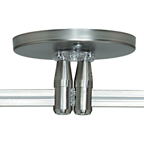 MonoRail Satin Nickel Power Feed Canopy Ceiling Light