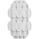 Swoon Sconce Wall Light in Matte White, Smithsonian Collaboration