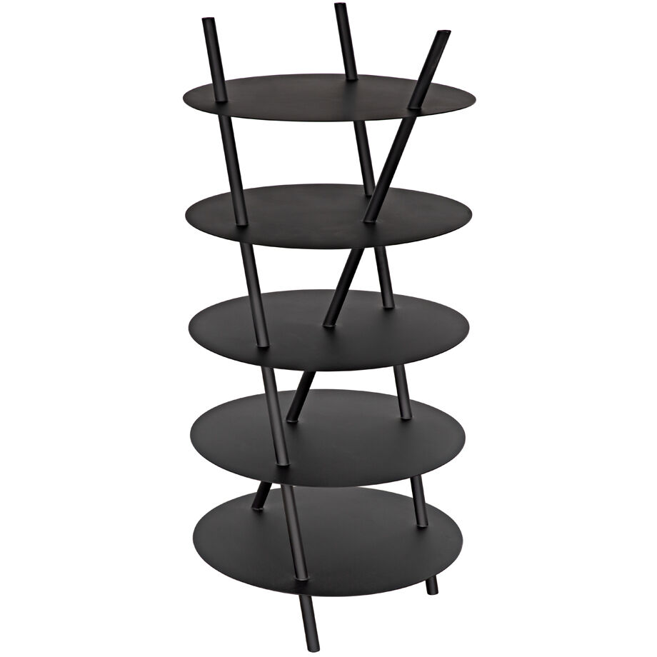 Gautama 64 X 29 X 29 inch Matte Black Shelf