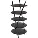 Gautama 64 X 29 X 29 inch Matte Black Shelf