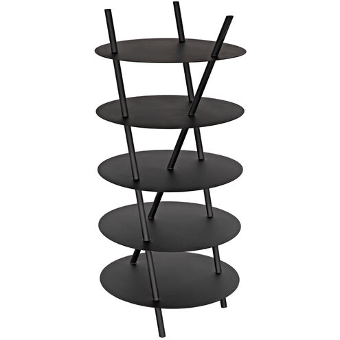 Gautama 64 X 29 X 29 inch Matte Black Shelf