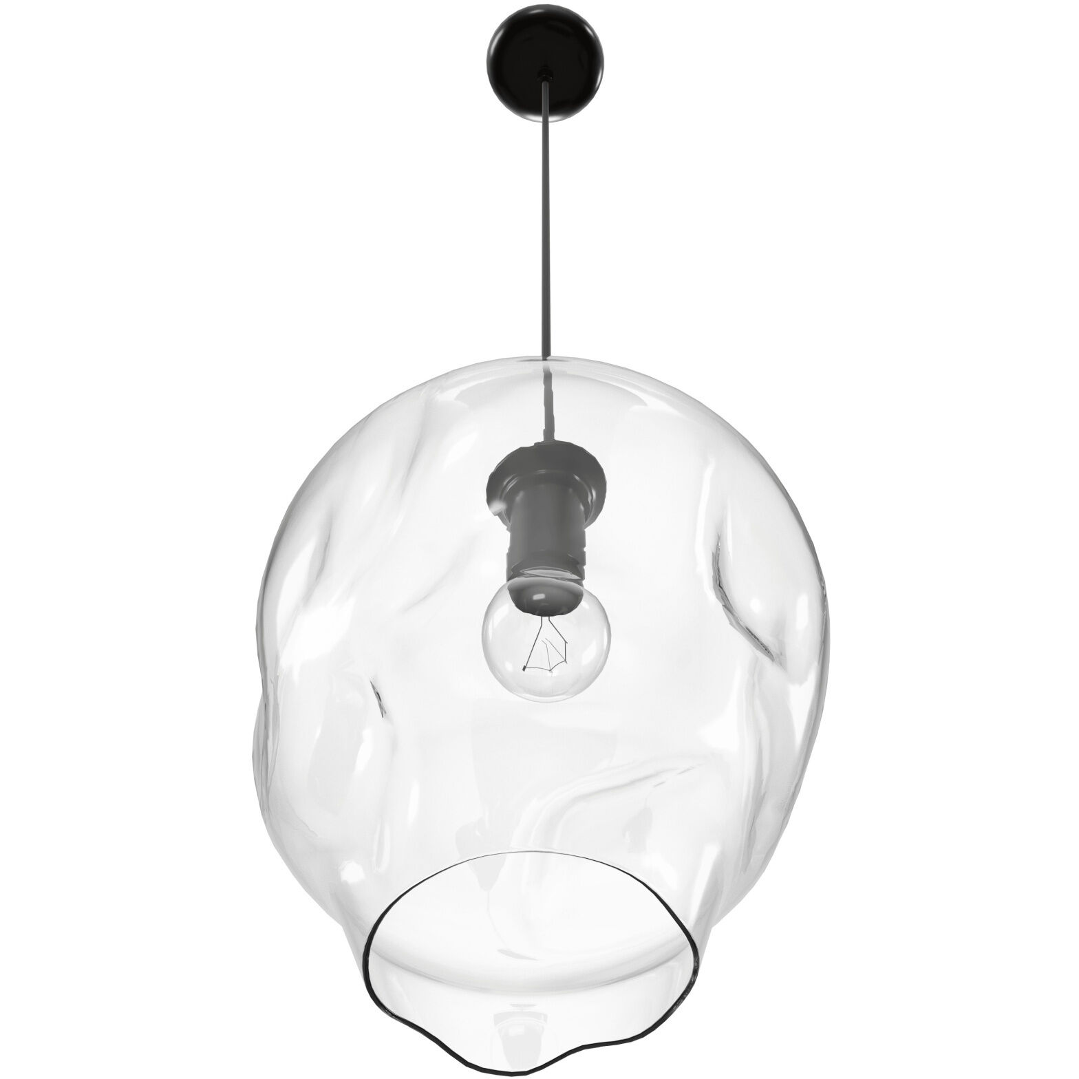 Sonoma Ave. 1 Light 12 inch Dark Bronze Pendant Ceiling Light