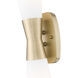 Emrys 2 Light 4.5 inch Modern Gold Wall Sconce Wall Light