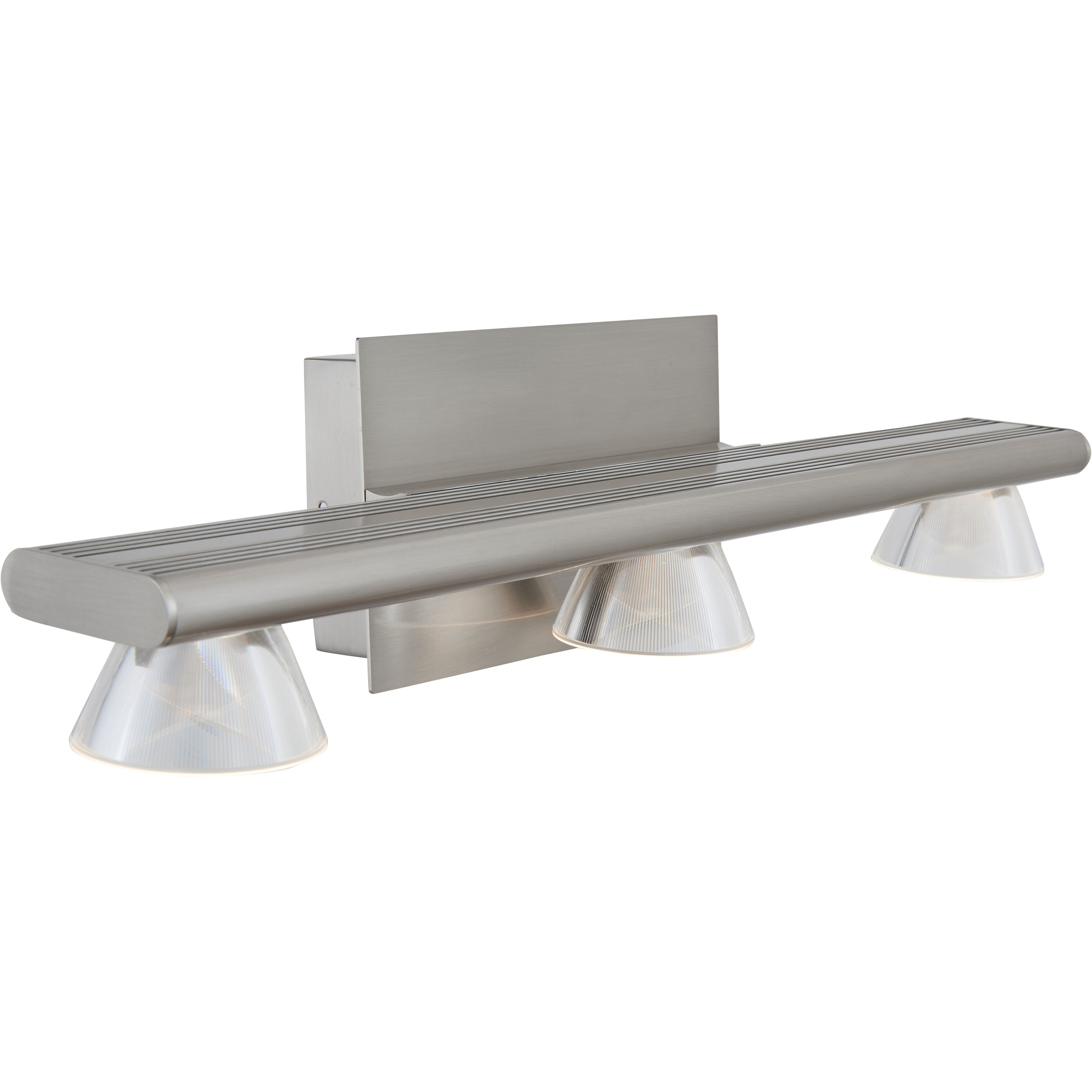 Jet LED 19.9 inch Brushed Nickel Bath Vanity Light Wall Light