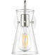 Camellia 1 Light 4.75 inch Polished Nickel Vanity Light Wall Light