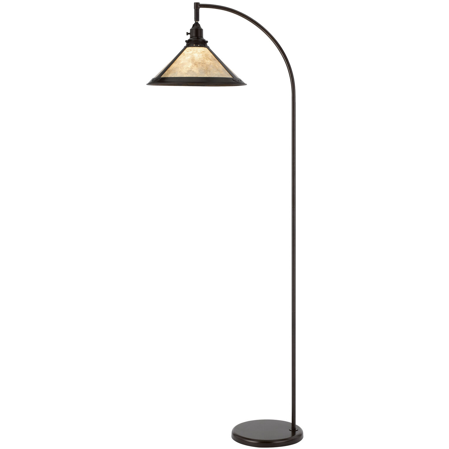Cal Lighting BO 3122FL BZ Downbridge 65 inch 60.00 watt Mica and