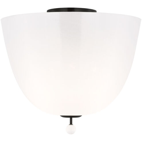 AERIN Brisa LED 14 inch Bronze Semi-Flush Mount Ceiling Light