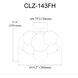 Charlize 3 Light 14.5 inch Aged Brass Flush Mount Ceiling Light