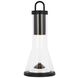 Sean Lavin Kandella 13.5 inch 2.20 watt Black Outdoor Rechargeable Table Lamp
