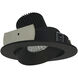 Iolite Black with Black Recessed Light in 1000, 5000K, Round Cone Regress