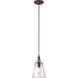 Kordell 1 Light 5.75 inch Dark Weathered Iron Pendant Ceiling Light