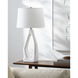Vallis 28.7 inch 100 watt White Accent Table Lamp Portable Light