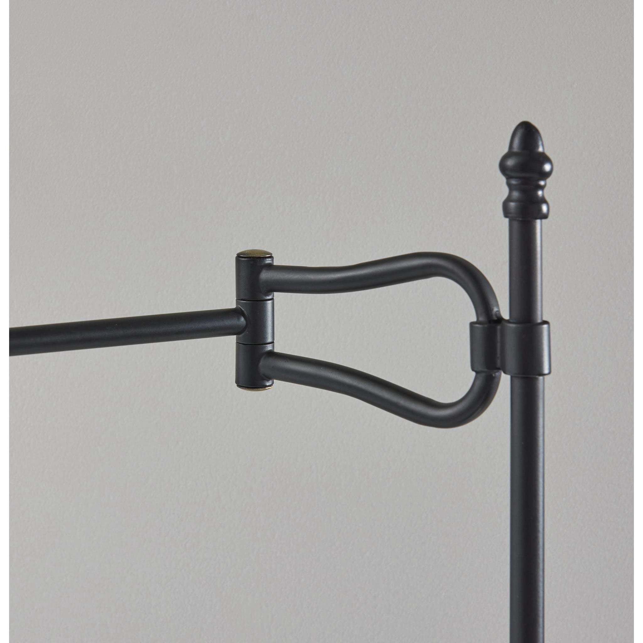 Elijah 27.5 inch 40.00 watt Black and Antique Brass Table Lamp Portable Light