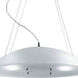 Franco-Goccia 2 Light 22 inch Polished Steel Pendant Ceiling Light