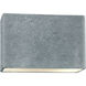 Ambiance Collection LED 10 inch Concrete Outdoor Wall Sconce