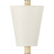 Rockford 1 Light 7 inch Brontourage and Travertine Wall Sconce Wall Light