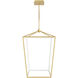 Park Ave. LED 17 inch Gold Pendant Ceiling Light