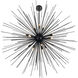 Savannah 14 Light 40 inch Black Chandelier Ceiling Light