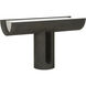 Iron Ore Capsule 60.25 inch Black Console Table