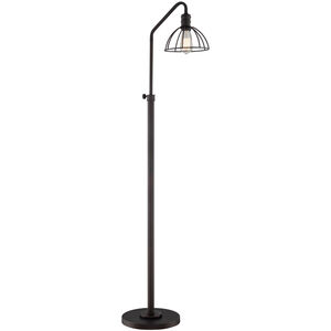 Gaius 61 inch 60.00 watt Dark Bronze Floor Lamp Portable Light