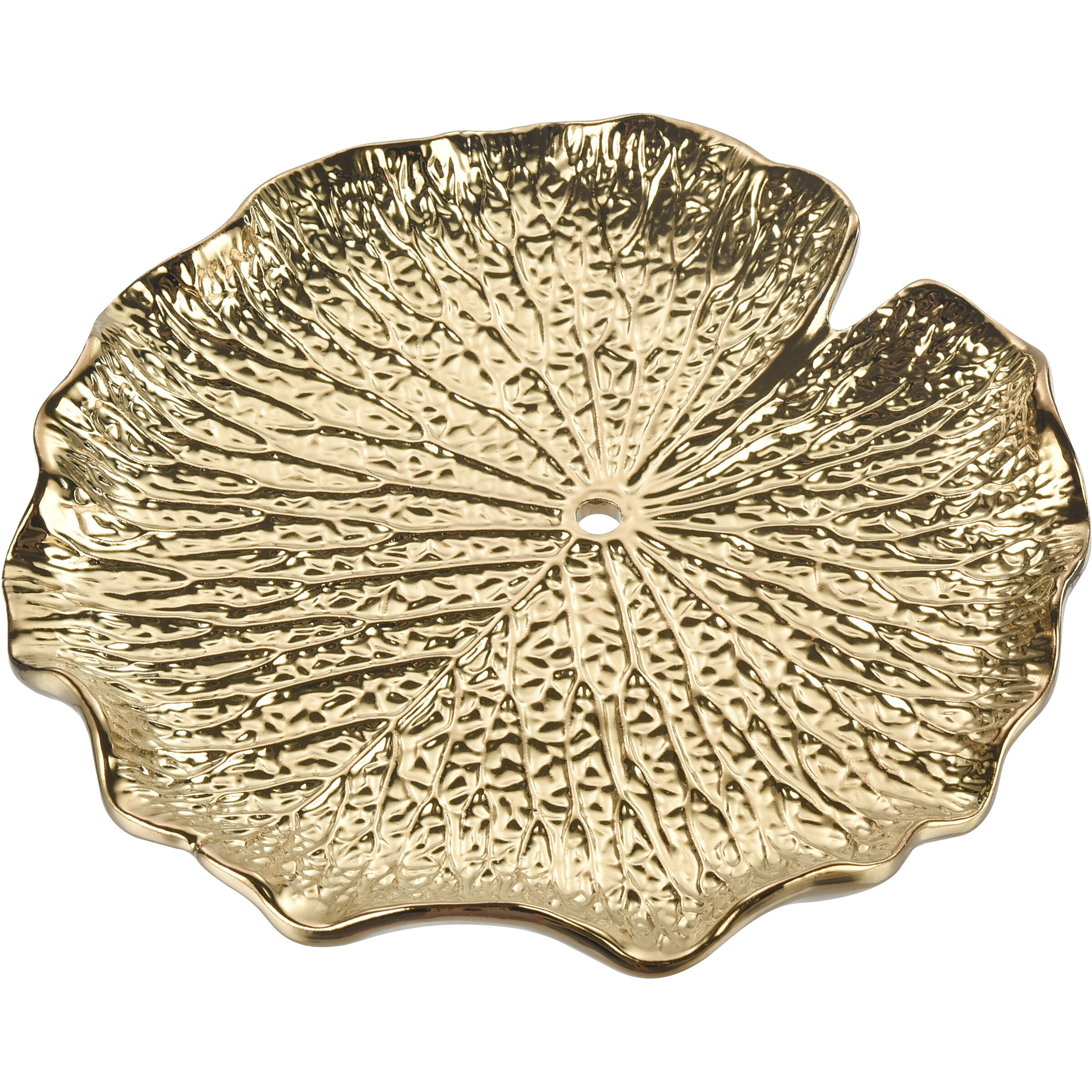 Lilypad Gold Dimensional Wall Art, Set of 4