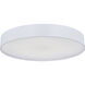 Snare LED 17 inch Matte White Flush Mount Ceiling Light