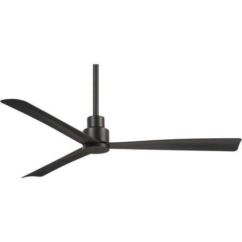 Simple 52 inch Coal Outdoor Ceiling Fan